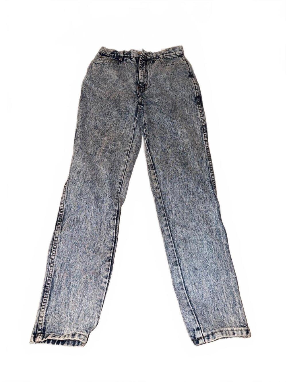Vintage Jordache Acid Wash High Waist Mom Jeans Size 10 W31